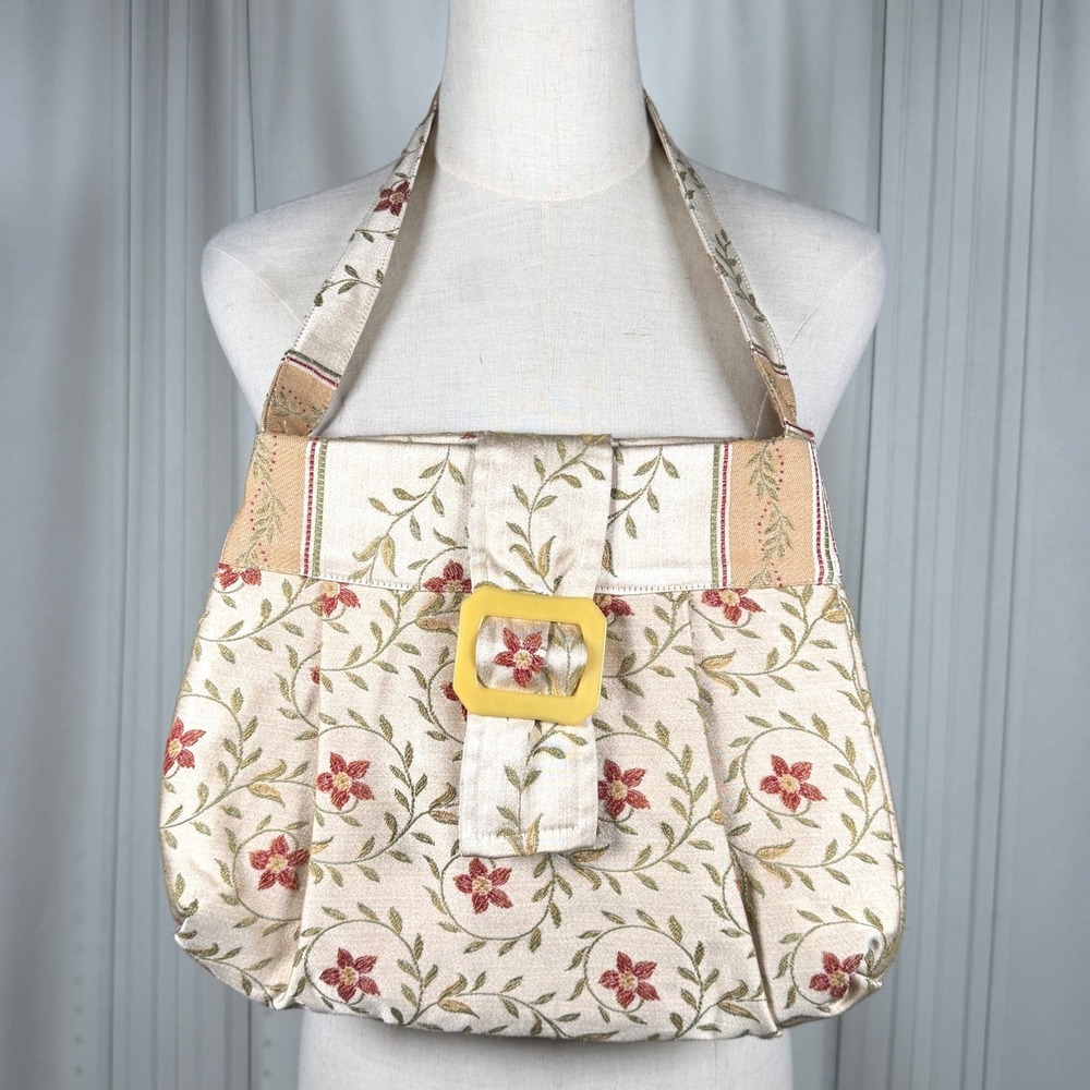 Debra Hodges Designs Floral Tapestry Shoulder Bag Y2K‎ Cottagecore